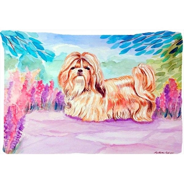 Carolines Treasures Carolines Treasures 7136PILLOWCASE 20.5 x 30 in. Shih Tzu Moisture Wicking Fabric Standard Pillowcase 7136PILLOWCASE - main
